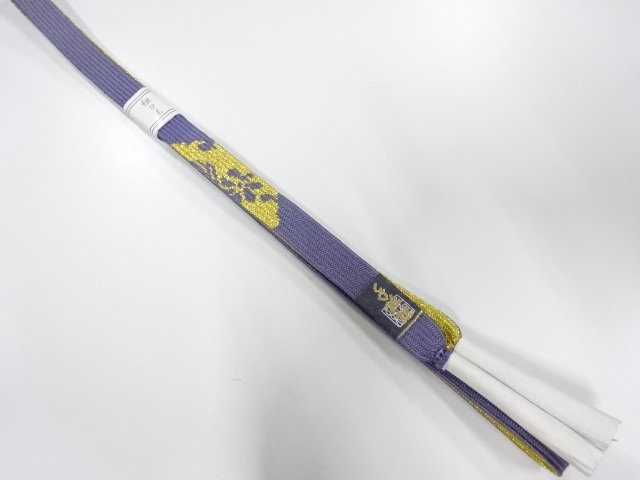 JAPANESE KIMONO / UNUSED KOREI HAND-TIED OBIJIME
